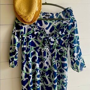 Mudpie brand Super cute top or bathing suit coverup size small (4-6)